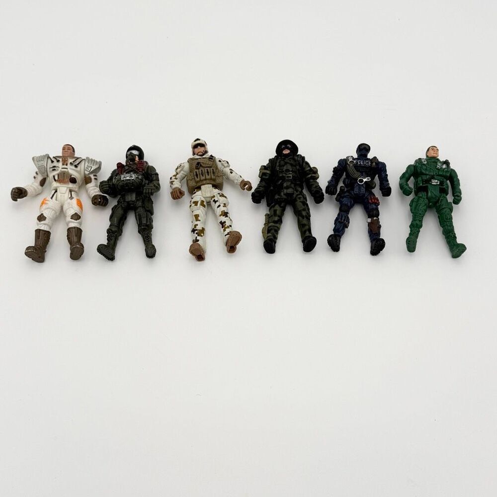 Chap Mei Vintage Space Quest Squad Lot of Military Figures